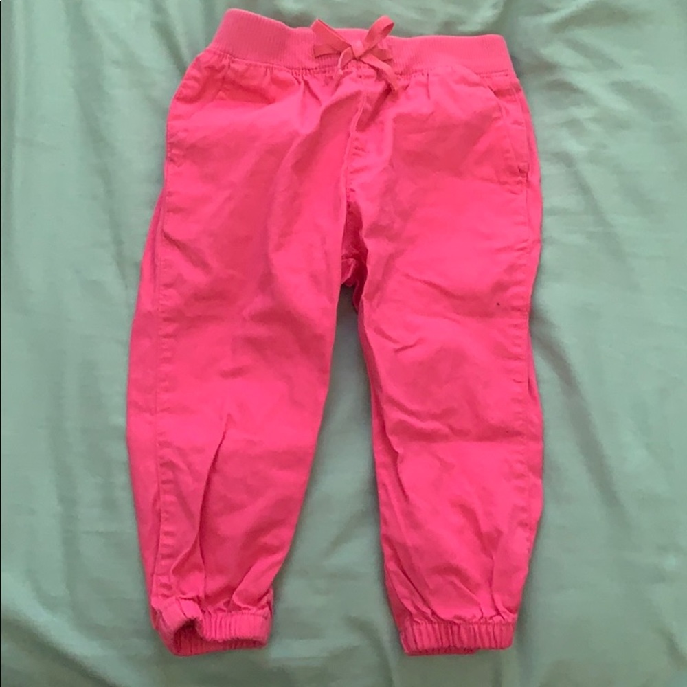 Toddler girl jogger